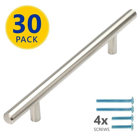 top rated 8 stainless steel t bar cabinet pulls|square bar cabinet pulls.